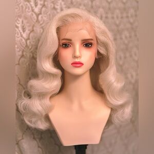 Vixen Inspired Platinum Blonde Lacefront Wig